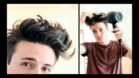 Mens Hairstyle | Messy, Textured, Beachy Hair Tutorial - YouTube