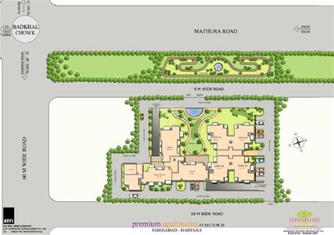 SLF Sunshine Avenue Master Plan | Sector 28, Faridabad