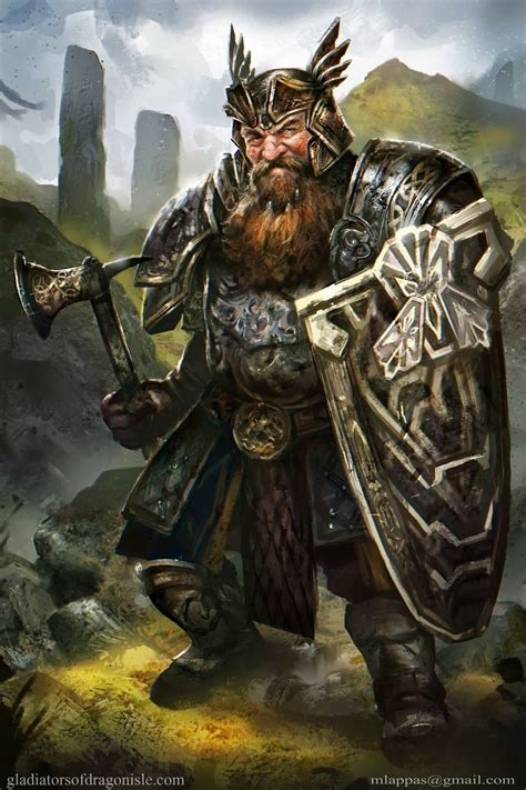 Pin by Em on NPCs | Fantasy dwarf, Dwarf fighter, Dwarf paladin