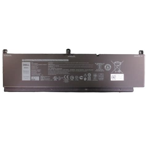 Dell 6-cell 95 Wh Lithium Ion Replacement Battery for Select Laptops ...