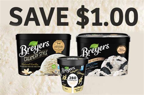 Breyers Ice Cream Coupon — Deals from SaveaLoonie!