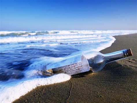 Message in a bottle wallpapers and images - wallpapers, pictures, photos