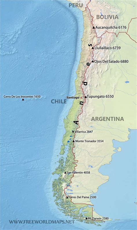 Large Detailed Road Map Of Chile Chile Chile Travel M - vrogue.co