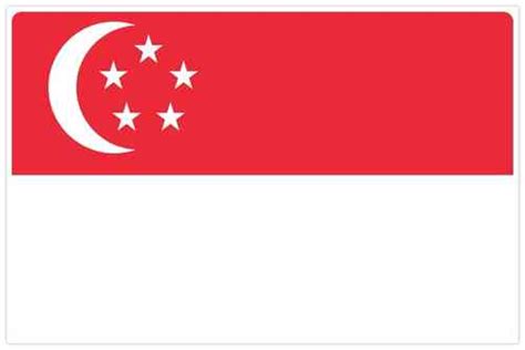 Flag of Singapore - Bendera Singapura