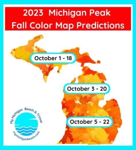 Michigan Fall Color MAP: See Peak Michigan Fall Color Change - My ...