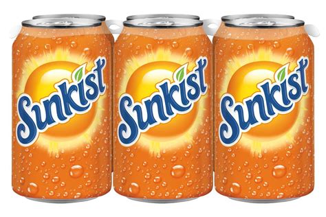 Sunkist Orange Soda, 12 Fl. Oz., 6 Count - Walmart.com - Walmart.com