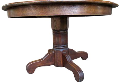 Traditional Oak Dining Table on Chairish.com Antique Table, Vintage ...