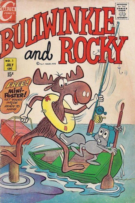 Bullwinkle and Rocky 1 (Charlton Comics) - Comic Book Value and Price Guide