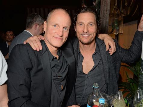 Matthew McConaughey says he and Woody Harrelson might actually be brothers because his mother ...