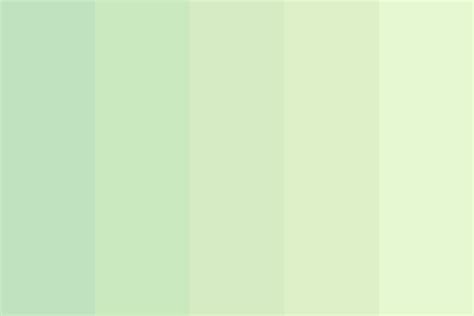 Soft Pale Green Color Palette