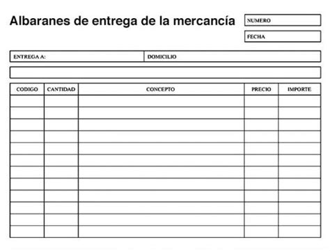 Imprenta De Albaranes ¿Qué Son? ¿Para Qué Sirve 1 Albarán?