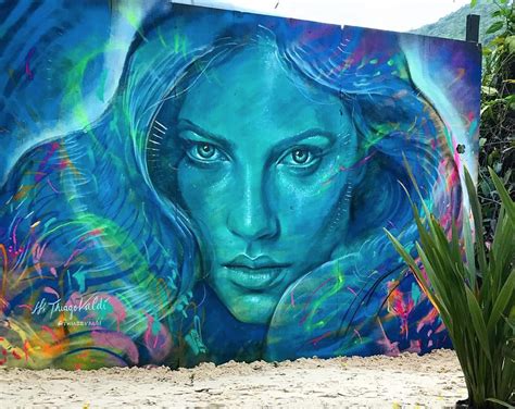 Thiago Valdi, “Joaquina”in Santa Catarina, Brazil, 2018 Art Mural, Wall Murals, Street Wall Art ...