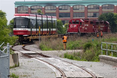 How a brand-new TTC streetcar arrives in Toronto