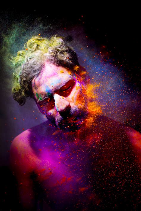 Holi Portraits on Behance