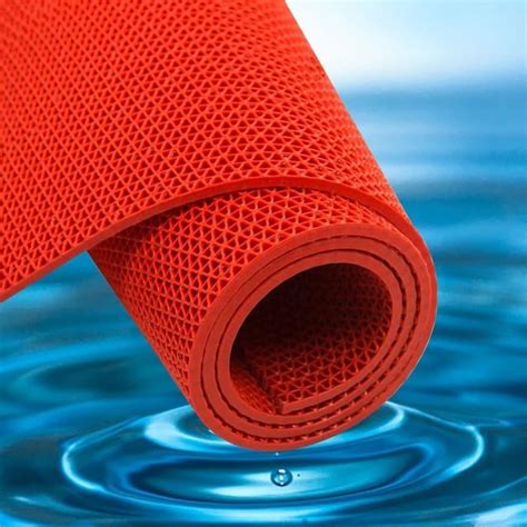 Amazon.com: WLWLEO Drainage Non Slip PVC Floor Mats for Swimming Pool Bathroom Garage Restaurant ...