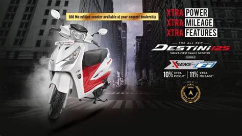 2023 Hero Destini 125 Xtec Price, Mileage Specs & Features