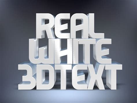 Real 3d Text Mockups by Designercow | 3d text, Brochure template, Design grafico