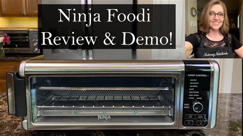 Ninja Foodi Digital Air Fry Oven Cooking Demo and Review - YouTube