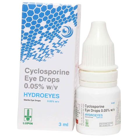 Cyclosporine Eye Drops: Unveiling Their Side Effects