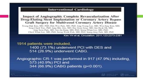 CABG VS PCI