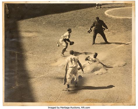 1951 Jackie Robinson Oversized Original Photograph. Spectacular | LotID #182003 | Heritage Auctions