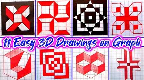 Graph Paper Drawings For Kids