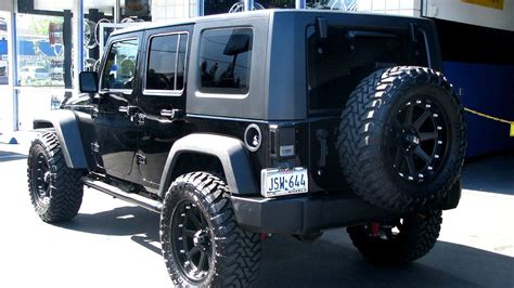 Jeep Wrangler Blacked Out - Black Choices