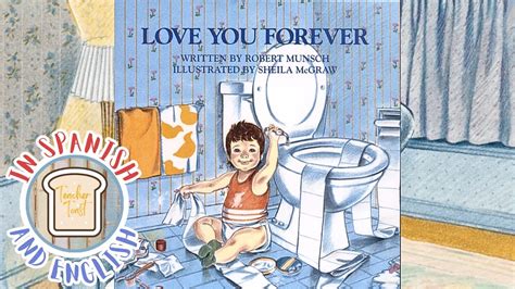 Love You Forever Read Aloud Book, Bilingual Books, Spanish & English Children Books, Education ...