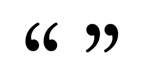 Quotation Symbol PNG Transparent Images - PNG All