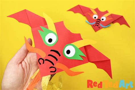 Origami Chinese Dragon Head