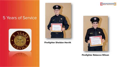 2020 Fire Service Awards - Grand Bay-Westfield