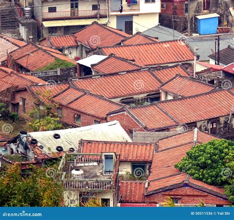 Traditional Village in Taiwan Stock Photo - Image of courtyard, traditional: 50511536