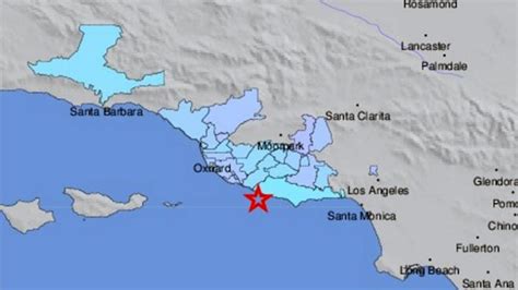 Magnitude-3.3 Earthquake Off Malibu Coast Shakes Part of LA, Ventura ...