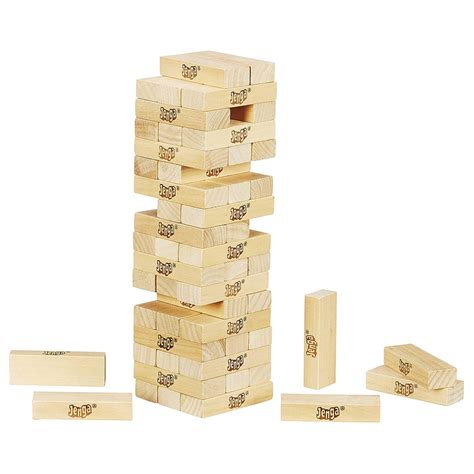 Jenga Wooden Blocks Balancing Game