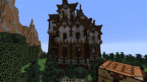 Slenders Mansions A Gothic Style Build pour Minecraft