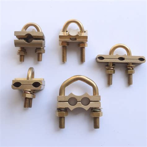 Brass Earthing Grounding Clamp Type U - Buy Grounding Clamp,Earth Connection Clamp,Rod Clamp ...