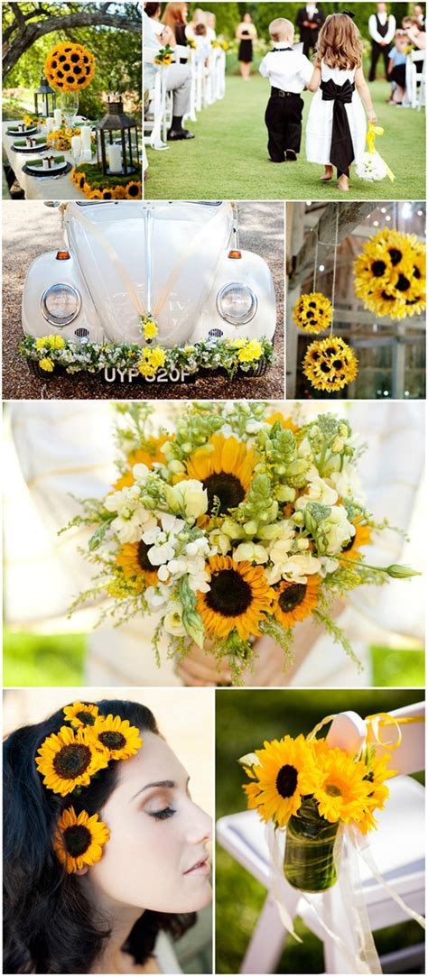 Rustic Sunflower Wedding Ideas and Wedding Invitations – Elegantweddinginvites.com Blog