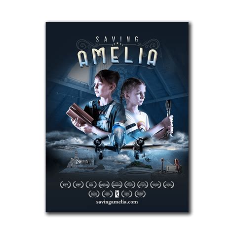 FRAMED Saving Amelia Movie Poster – Headspace Media Store