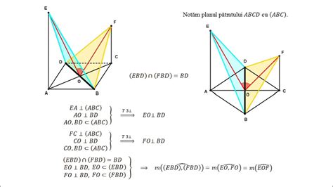 Geometrie in spatiu - Simulare 2017 - Subiect 3 - Problema 2 - Evaluare nationala - Matematica ...