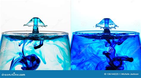 Collage of Liquid Drop Art stock image. Image of environment - 136144225