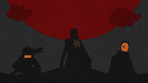 HD wallpaper: dark, silhouette, anime, Naruto Shippuuden, Uchiha Obito | Wallpaper Flare