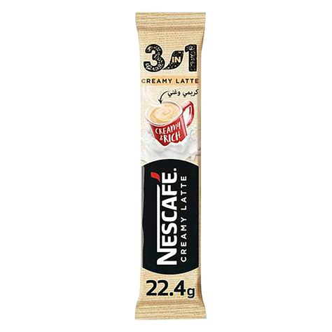 Buy Nescafe 3in1 Creamy Latte Coffee Stick 22.5g Online - Shop ...