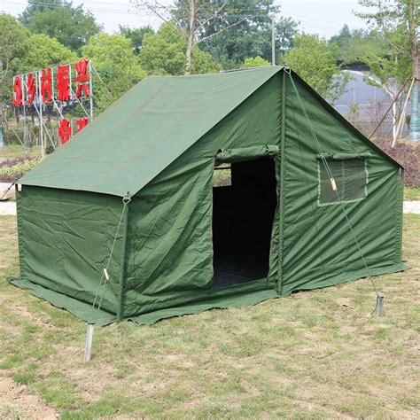 5 peron army green small portable canvas military tent, Wholesale ...