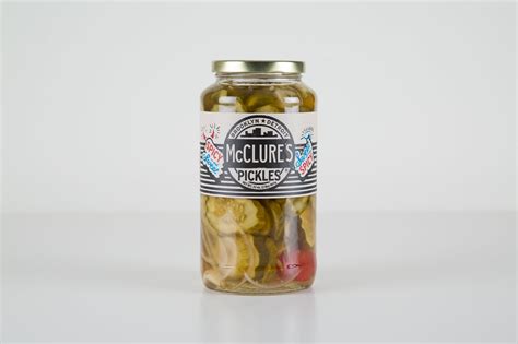 McClure's Pickles Sweet and Spicy Chip Cut Pickles, 32 oz. - Walmart.com