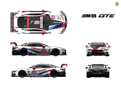 BMW M8 GTE RideOn With Electric Engine, Racing Livery 80935A0A712, 80 93 A0A 712, 5A0A712, 80-93 ...