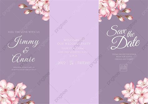 Cartoon Flower Romantic Wedding Love Manual Template Download on Pngtree
