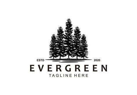 Evergreen logo design inspiration 6488708 Vector Art at Vecteezy