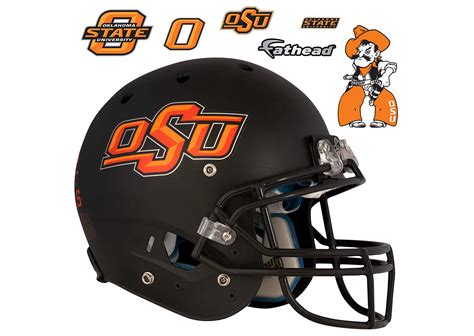 Oklahoma State Cowboys Black Helmet Wall Decal | Shop Fathead® for ...