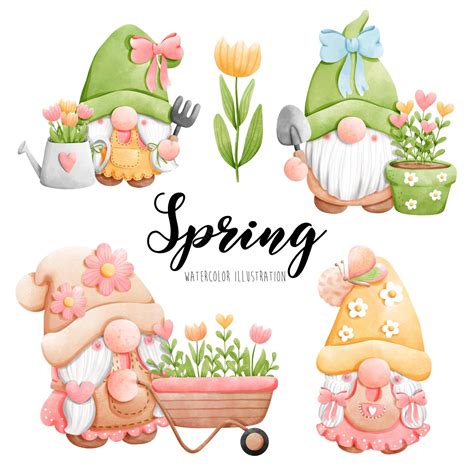 Gnomes Spring Wallpapers - Wallpaper Cave