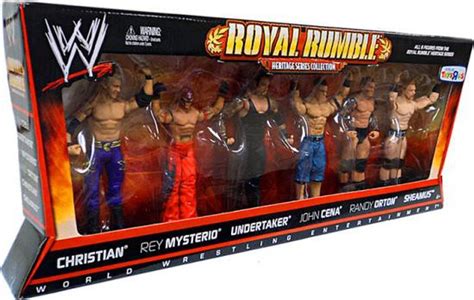 WWE Wrestling Playsets Royal Rumble Heritage Series Collection ...